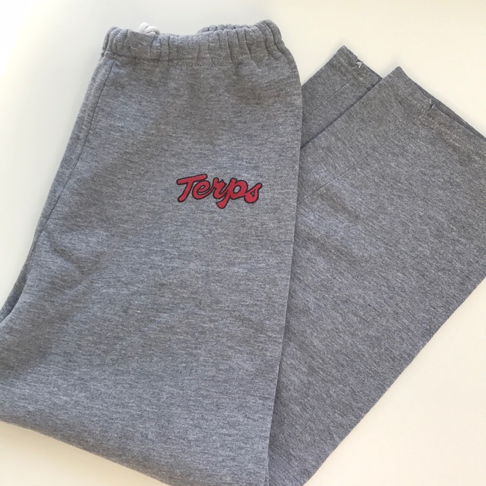 University of Maryland sweatpants